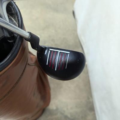 Set Of Various Brands Of Golf Clubs