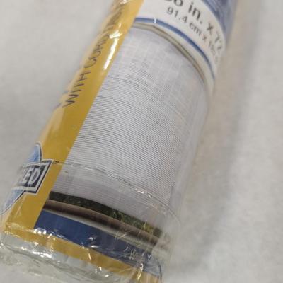 1/4" PVC Cord Free Roll-Up 36" x 72"