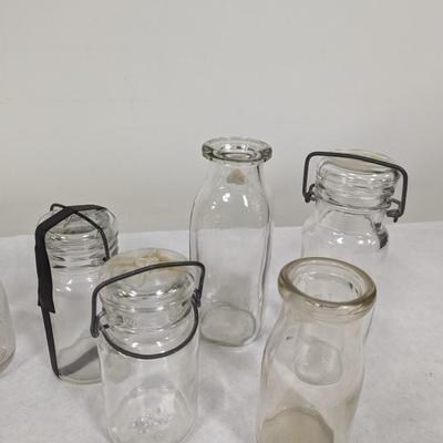 Vintage Bailing/Milk Bottles