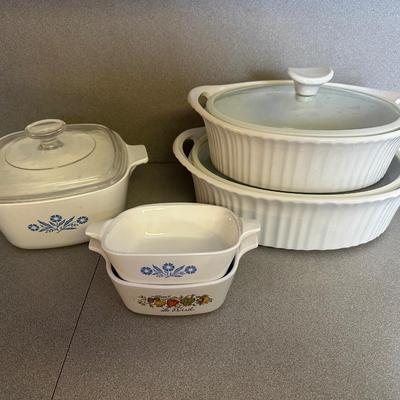 CORNING WARE Casserole Dish Lot