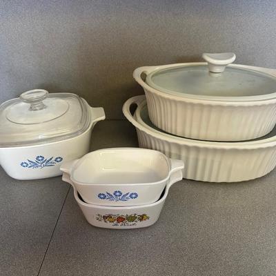 CORNING WARE Casserole Dish Lot