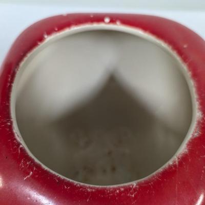 Vintage McCoy Pottery Big Red Apple Cookie Jar
