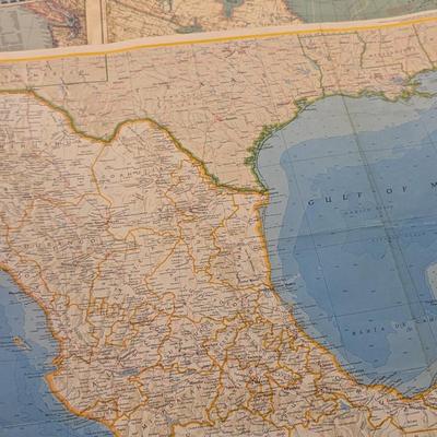 40+ - National Geographic Magazine Historical Maps 1930's/1940's/1950's