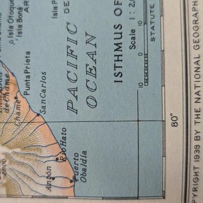 40+ - National Geographic Magazine Historical Maps 1930's/1940's/1950's
