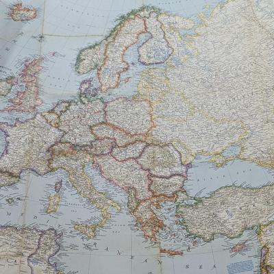 40+ - National Geographic Magazine Historical Maps 1930's/1940's/1950's