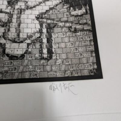 Signed & Numbered Block Print Art