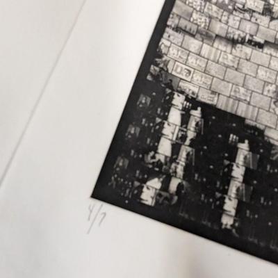 Signed & Numbered Block Print Art