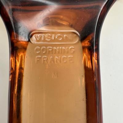 Pyrex Vision Ware by Corning Ware Amber