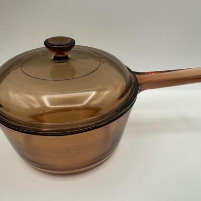 Pyrex Vision Ware by Corning Ware Amber