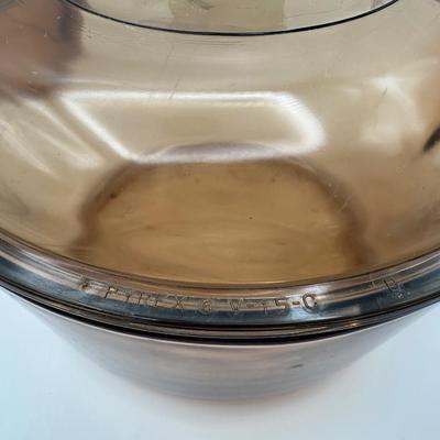 Pyrex Vision Ware by Corning Ware Amber