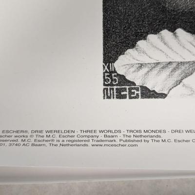 4 - M.C. Escher Lithos (see all pictures) 1 Litho Is Signed