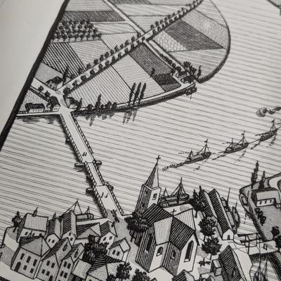 4 - M.C. Escher Lithos (see all pictures) 1 Litho Is Signed