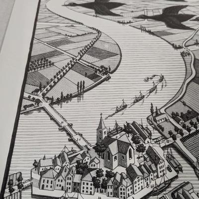 4 - M.C. Escher Lithos (see all pictures) 1 Litho Is Signed