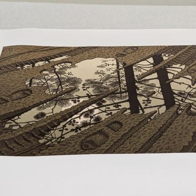 4 - M.C. Escher Lithos (see all pictures) 1 Litho Is Signed