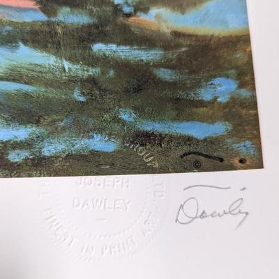 Joseph Dawley (1936-2008), "Reflections" Limited Edition Lithograph, Hand Signed