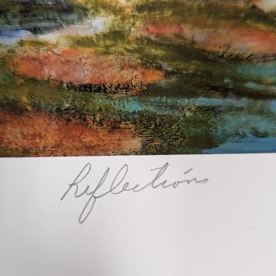 Joseph Dawley (1936-2008), "Reflections" Limited Edition Lithograph, Hand Signed