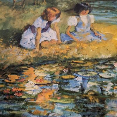 Joseph Dawley (1936-2008), "Reflections" Limited Edition Lithograph, Hand Signed