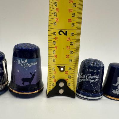 Vintage Glass/Metal Thimble Collection (31)