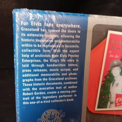 SEALED COFFEE TABLE BOOK "ELVIS TREASURES"