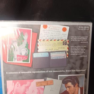 SEALED COFFEE TABLE BOOK "ELVIS TREASURES"