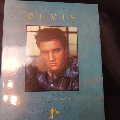 COFFEE TABLE BOOK "ELVIS A TRIBUTE TO HIS LIFE"
