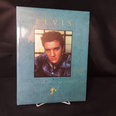 COFFEE TABLE BOOK "ELVIS A TRIBUTE TO HIS LIFE"