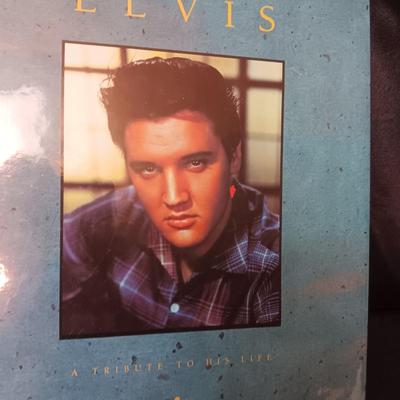 COFFEE TABLE BOOK "ELVIS A TRIBUTE TO HIS LIFE"
