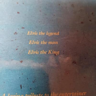 COFFEE TABLE BOOK "ELVIS A TRIBUTE TO HIS LIFE"