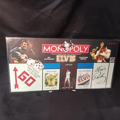 SEALED ELVIS MONOPOLY GAME