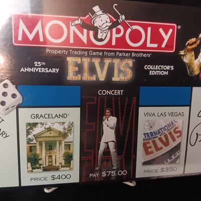 SEALED ELVIS MONOPOLY GAME