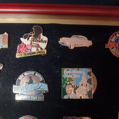 ELVIS PRESLEY COMMEMORATIVE PIN COLLECTION
