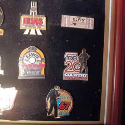ELVIS PRESLEY COMMEMORATIVE PIN COLLECTION