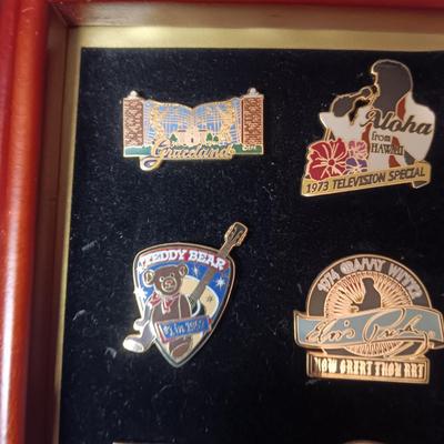 ELVIS PRESLEY COMMEMORATIVE PIN COLLECTION