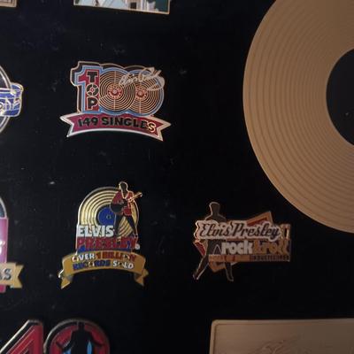 ELVIS PRESLEY COMMEMORATIVE PIN COLLECTION