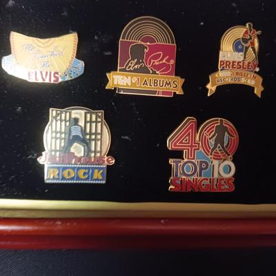 ELVIS PRESLEY COMMEMORATIVE PIN COLLECTION