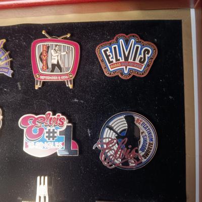 ELVIS PRESLEY COMMEMORATIVE PIN COLLECTION