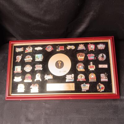 ELVIS PRESLEY COMMEMORATIVE PIN COLLECTION