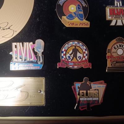 ELVIS PRESLEY COMMEMORATIVE PIN COLLECTION