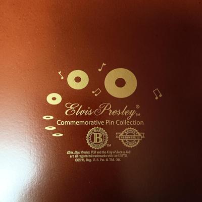 ELVIS PRESLEY COMMEMORATIVE PIN COLLECTION