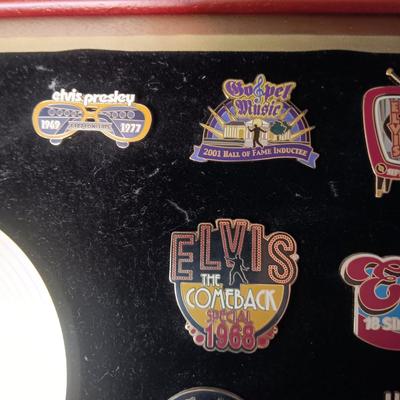 ELVIS PRESLEY COMMEMORATIVE PIN COLLECTION