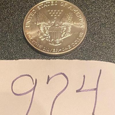 1993 American Silver Eagle Dollar Coin