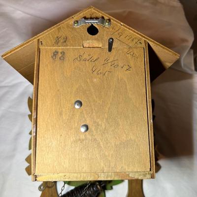 Carved Cuckoo Clock (GB-RG)
