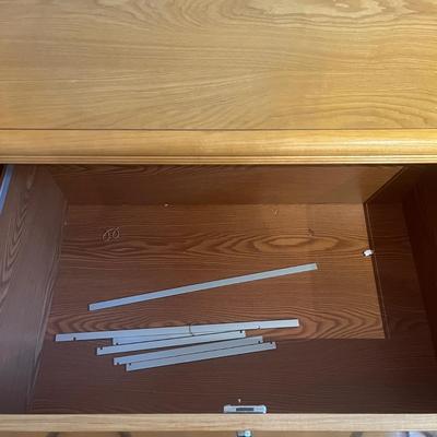 Wood Veneer Filing Cabinet (O-MG)