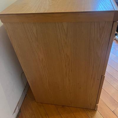 Wood Veneer Filing Cabinet (O-MG)