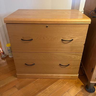 Wood Veneer Filing Cabinet (O-MG)