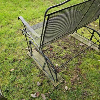 Metal Mesh Wire Glider & Lounger (Y-JS)