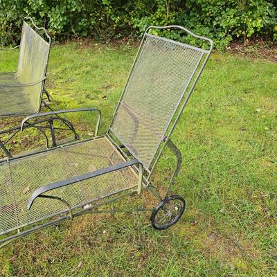Metal Mesh Wire Glider & Lounger (Y-JS)