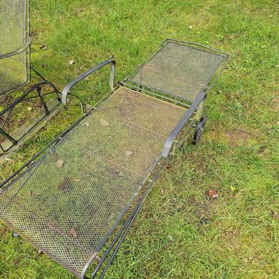 Metal Mesh Wire Glider & Lounger (Y-JS)