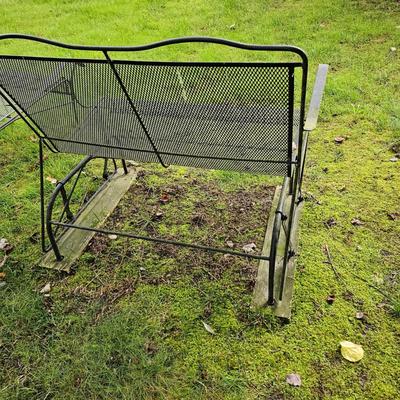 Metal Mesh Wire Glider & Lounger (Y-JS)
