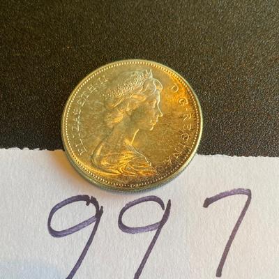 1967 Canada Silver $1.00 Coin